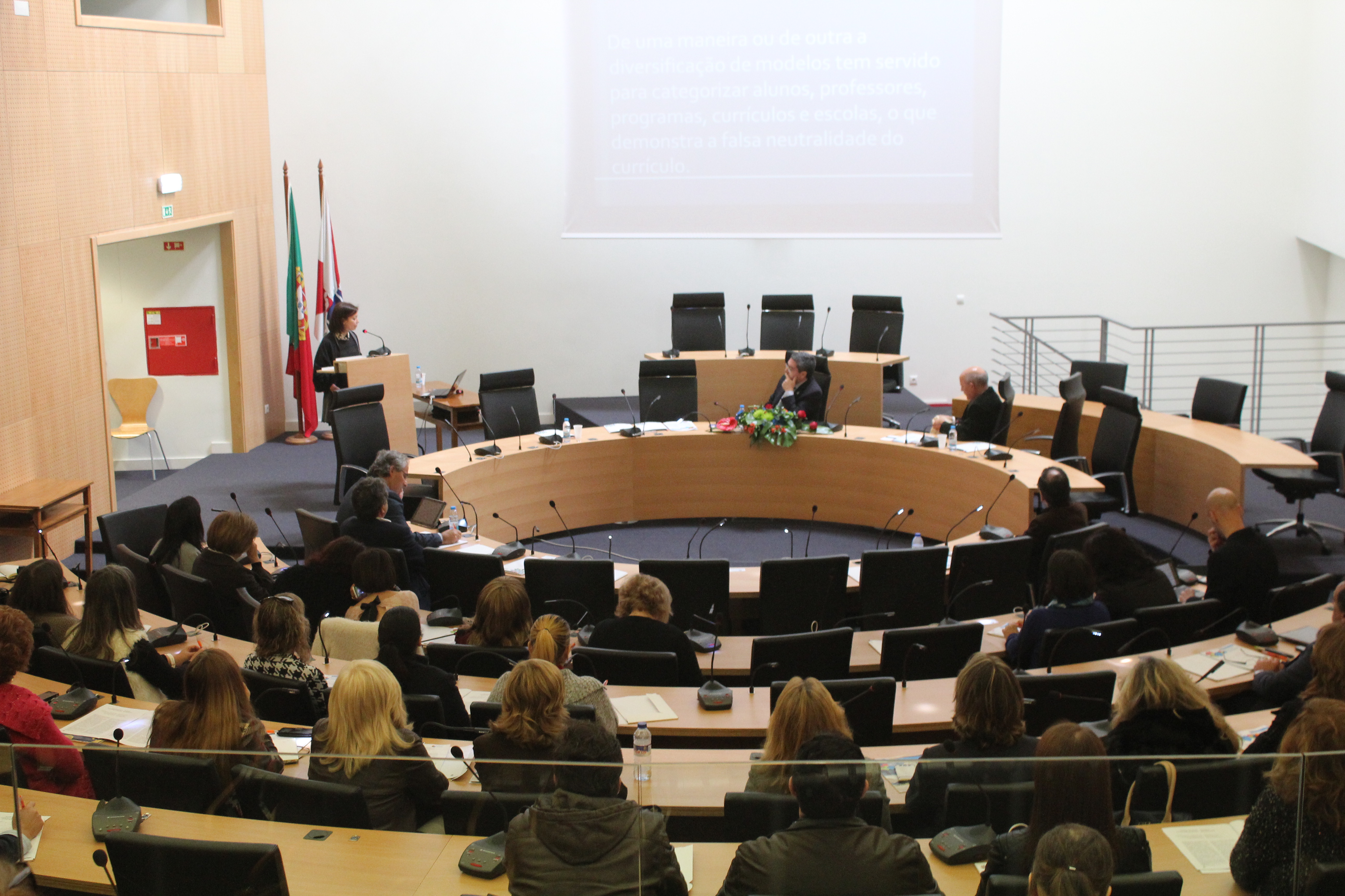 Jornadas de Educação para o Desenvolvimento no auditório municipal da Covilhã