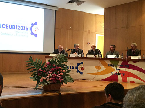 Sessão de abertura da ICEUBI 2015