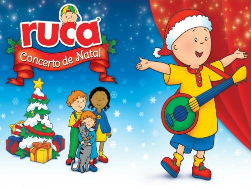 Cartaz do espetáculo de Natal do Ruca