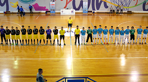 O jogo foi equilibrado, com a vitória a pender para o lado do GD Mata/AAUBI 