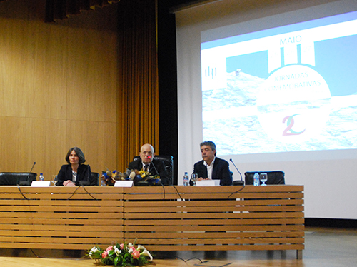 Cerimónia de abertura das jornadas que assinalaram os 20 anos de Ciências do Desporto