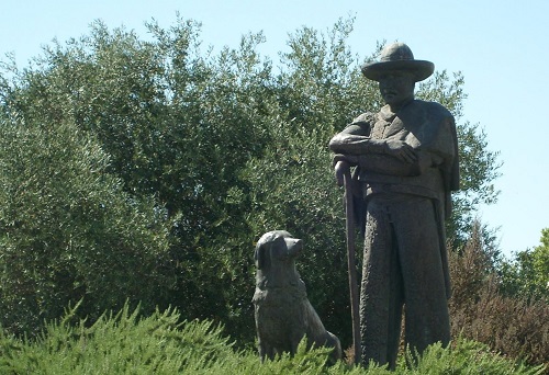 Estátua do Pastor, Beja (foto retirada por Dália Pinto)