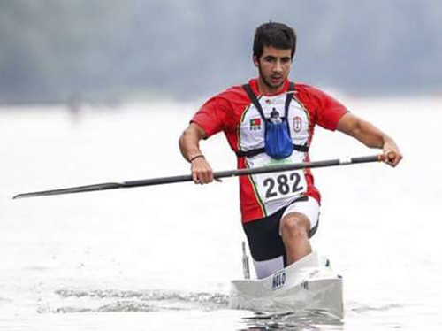 João Amorim foi o campeão do mundo de maratona em Canoagem (juniores) no ano passado