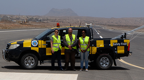 Equipa da UBI em Cabo Verde