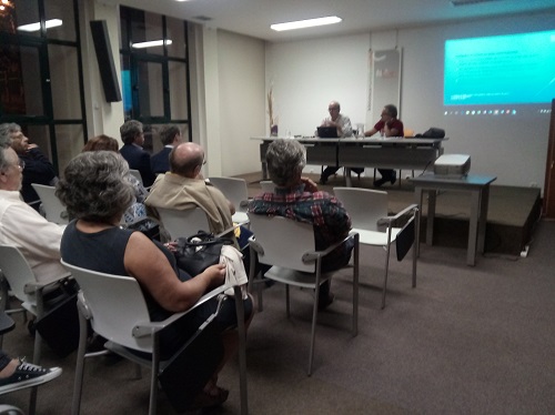 Abertura do encontro.