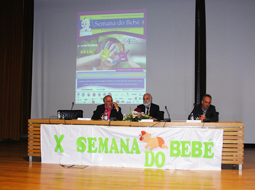 Sessão de abertura do Seminário Científico da X Semana do Bebé