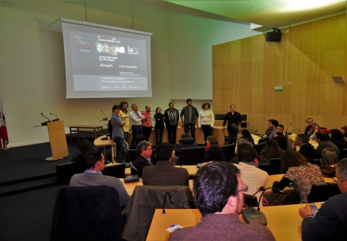 Fase de perguntas e respostas da Digressão Ignite iAstro (foto de João Alves Correia)