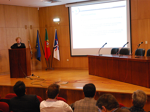 Anna Guerman apresentou o projeto na Faculdade de Engenharia da UBI