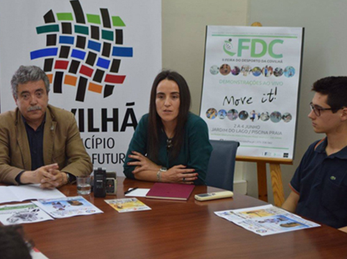 Dina Miragaia, docente do Departamento de Ciências do Desporto, está envolvida na organização. Foto: CMC 