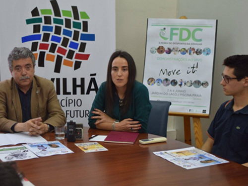 Dina Miragaia, docente do Departamento de Ciências do Desporto, está envolvida na organização. Foto: CMC 