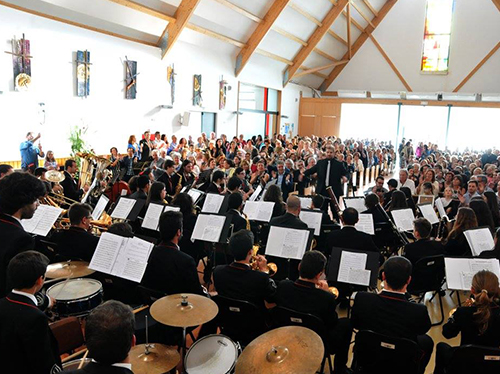 A Igreja da Santíssima Trindade, na Covilhã, encheu para o X Concerto de Primavera 