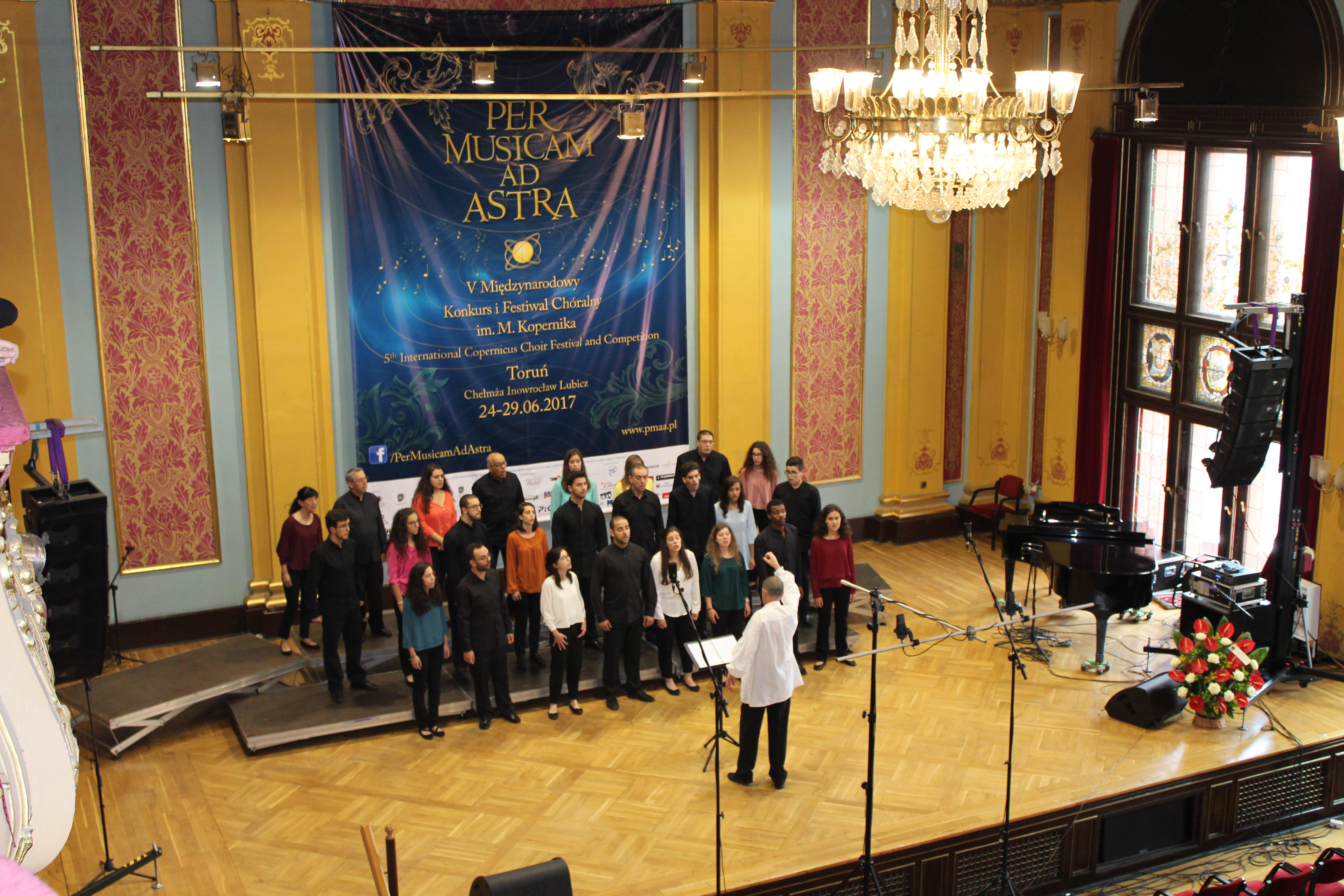 Coro Misto da Beira Interior em Torun, Polónia