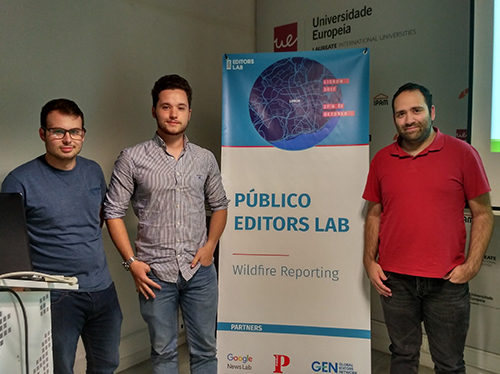 Projeto “Wildflare” foi criado pelos três alunos da UBI