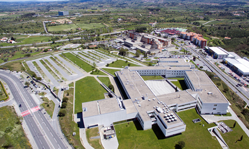 Vista aérea da Faculdade de Ciências da Saúde. Foto: DR