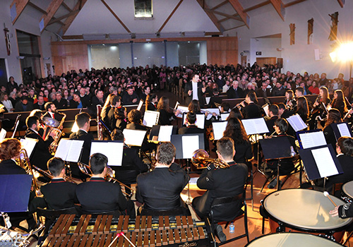 Igreja da Santíssima Trindade encheu para o Concerto de Ano Novo da Banda da Covilhã