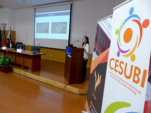 Mariana Mendonça, oradora convidada
Créditos: Facebook da Faculdade de Ciências Sociais e Humanas da UBI