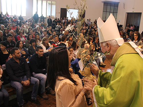 D. Manuel Felício abençoou os bebés 