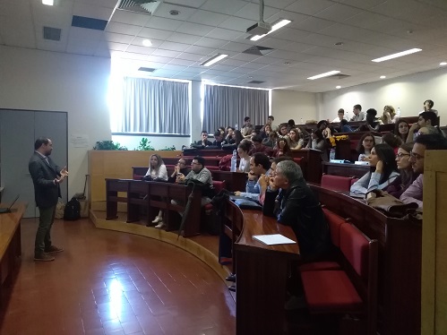 Palestra sobre Proatividade Ambiental nas empresas