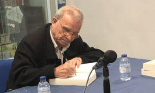 Francisco Pina Soares autografou livros no final da apresentação
