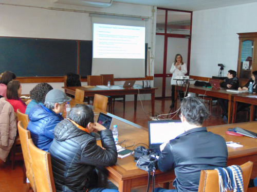 A conferência foi dirigida aos estudantes de Doutorado na àrea da Comunicação