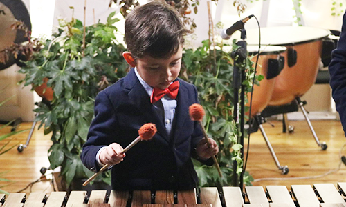 A marimba é um dos instrumentos que os jovens podem aprender na Academia de Música da Banda da Covilhã