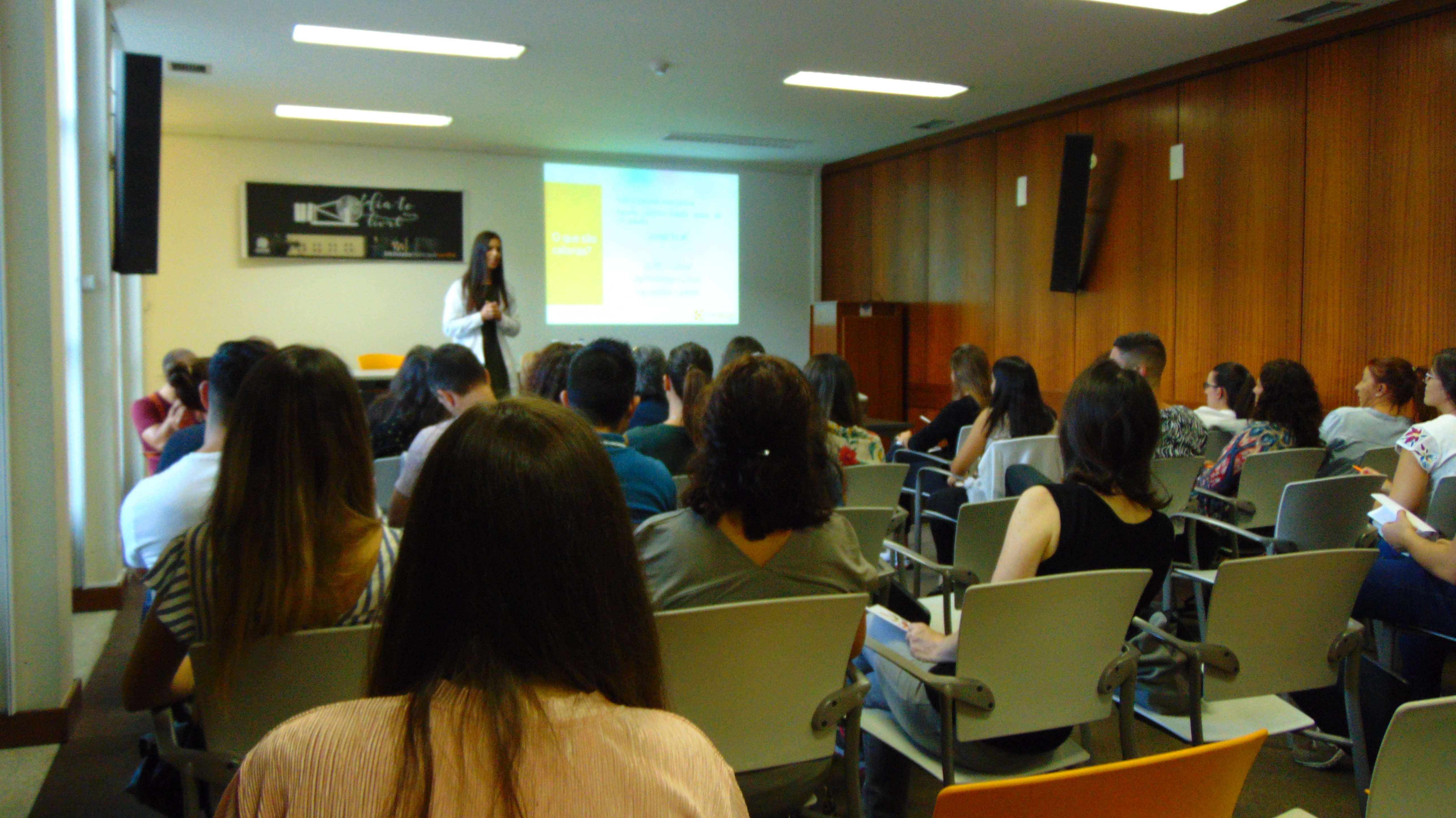 A iniciativa contou com sala cheia.