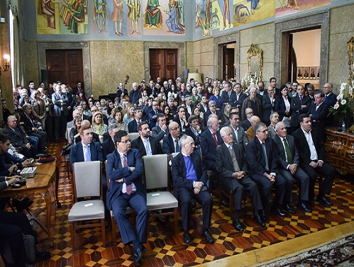 Imagem dos homenageados Foto:Câmara Municipal da Covilhã