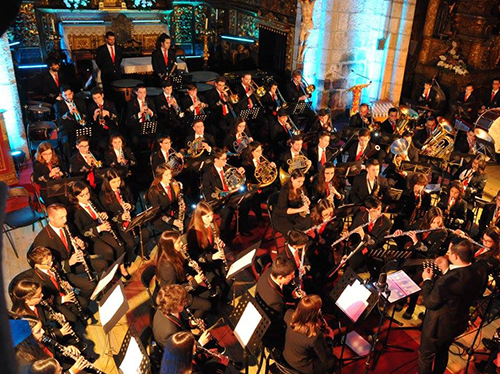 Igreja de S. Francisco é o local escolhido para o momento musical