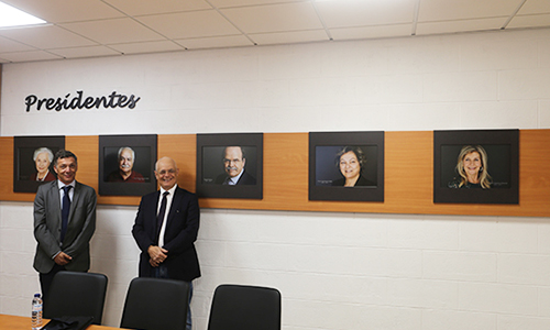 Inauguração do espaço contou com a presença do Reitor da UBI, António Fidalgo, e de Paulo Almeida, presidente da Faculdade de Ciências