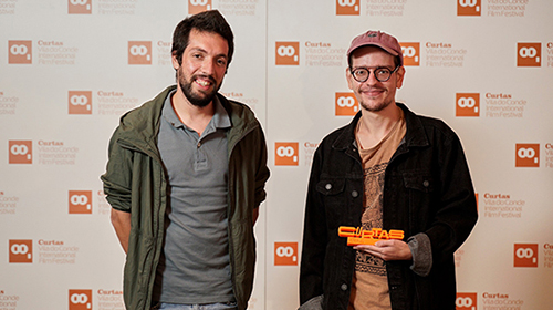 Tiago Fernandes (à esquerda) e Lucas Tavares (à direita). Foto: João Brites