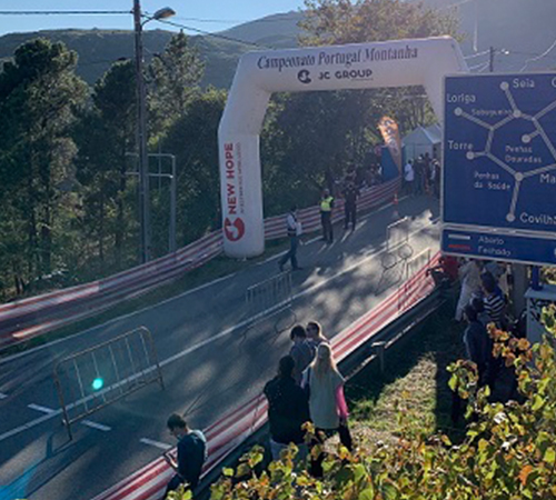 Largada do Campeonato de Montanha