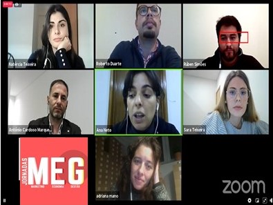 Sessão online transmitida no zoom e no Facebook da organização