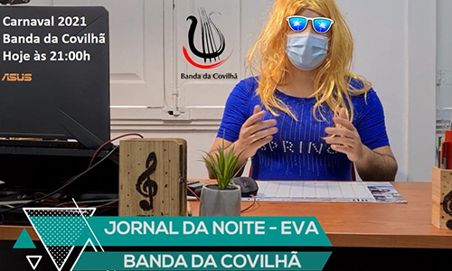 Esta foi a alternativa encontrada pela Banda da Covilhã para brincar ao Carnaval e assinalar a data