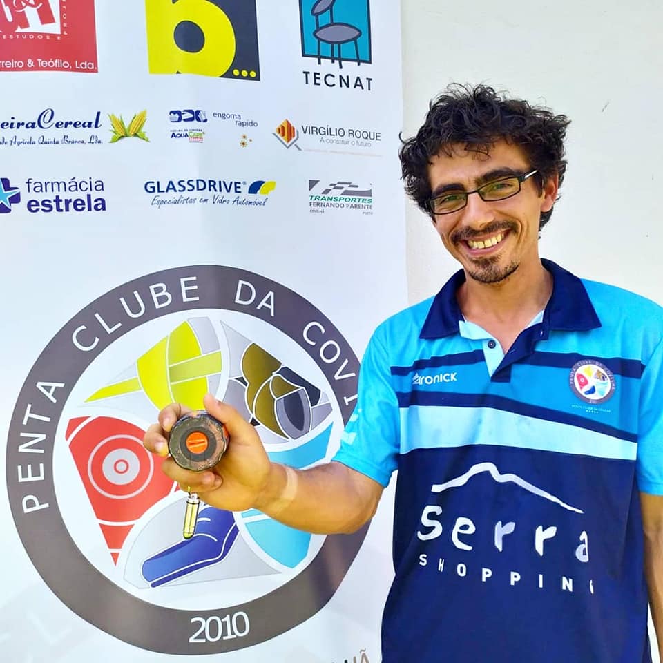 Amaro Teixeira é atleta e treinador do clube covilhanense