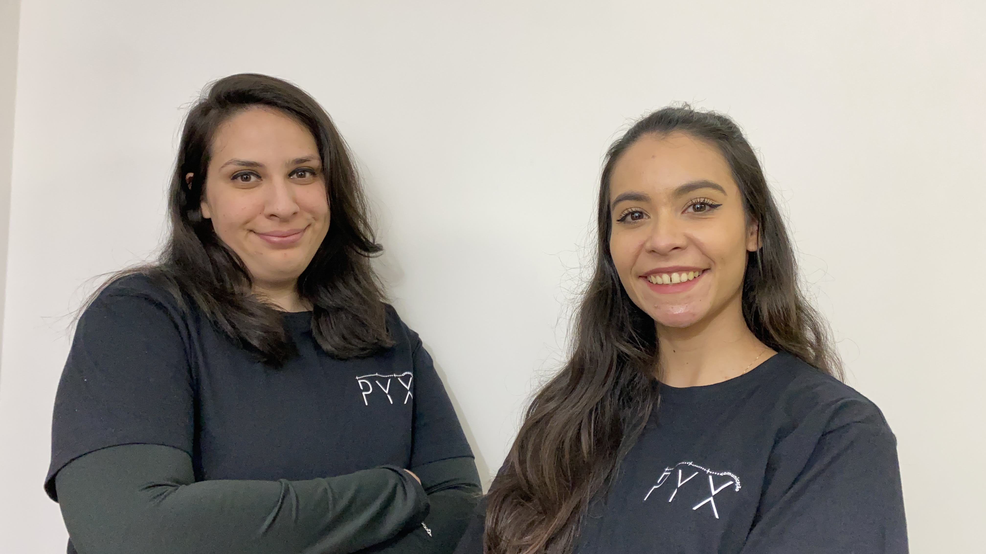 Laura Gomes e Manoela Nogueira fundadoras da PYX Comunicação