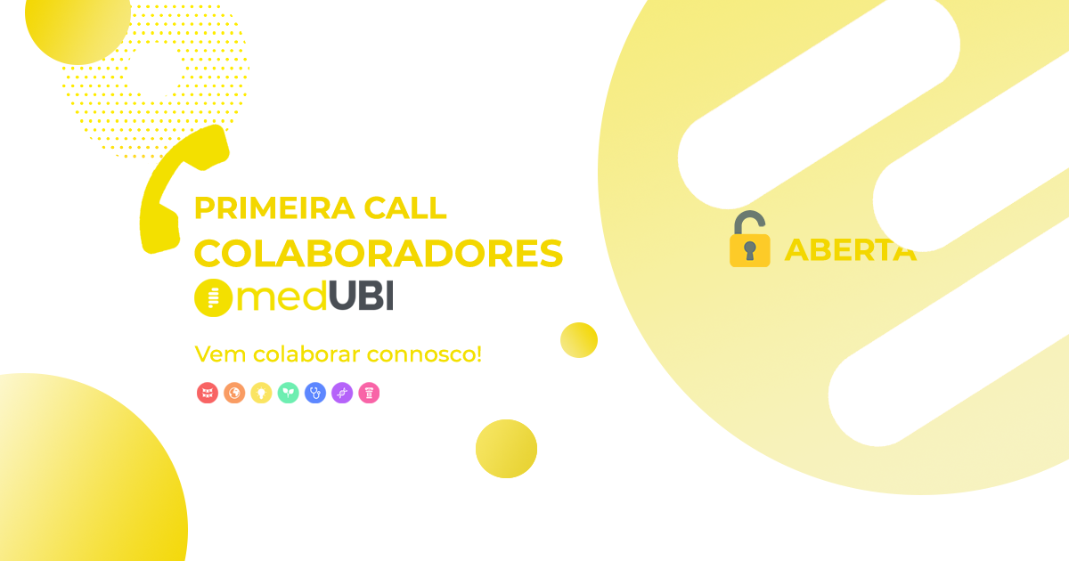 A 1ª Call para colaboradores do MedUBI contou com 129 candidaturas.