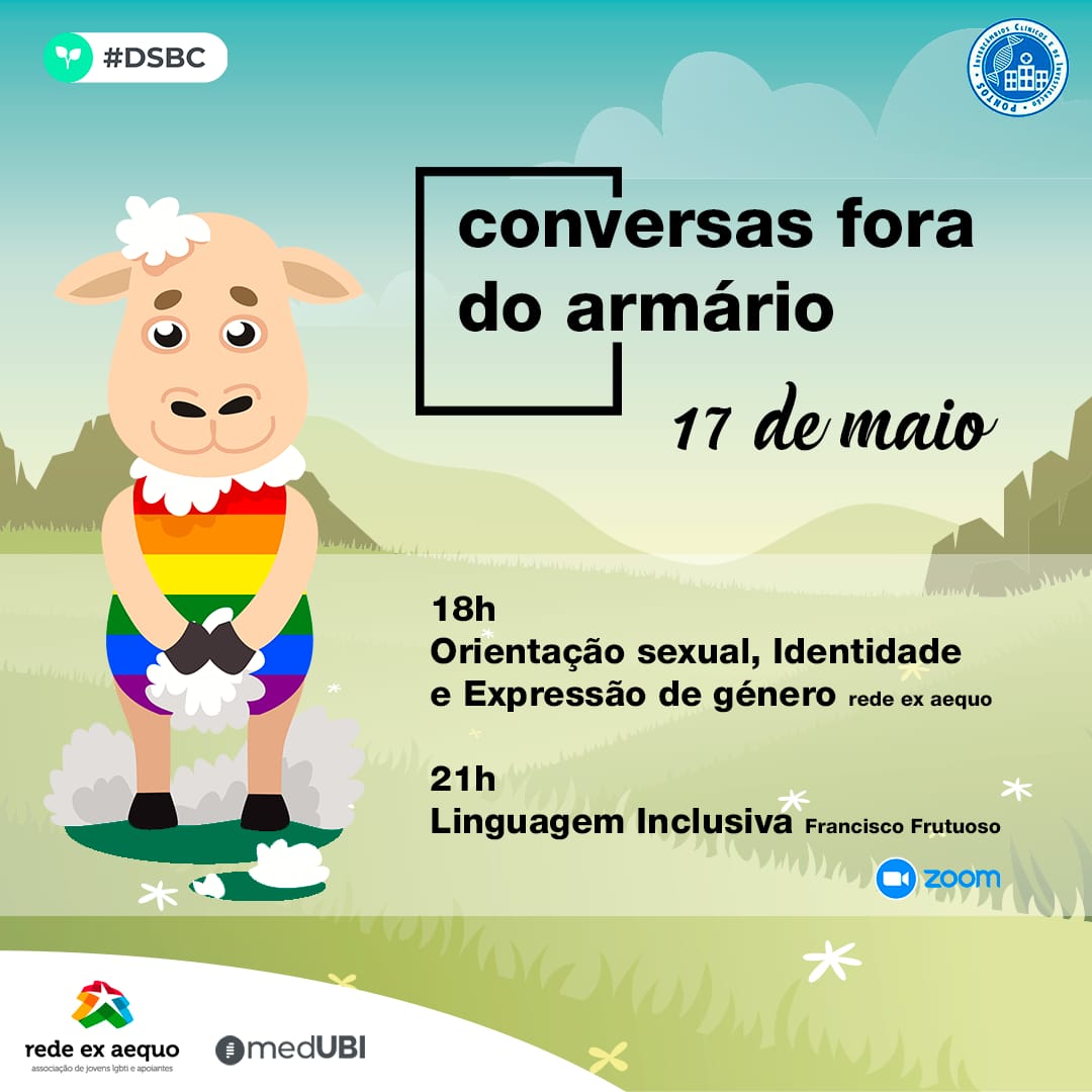 A sessão das 18H foi apresentada por Gustavo Mariano e Carolina Moutela, da rede ex aequo.