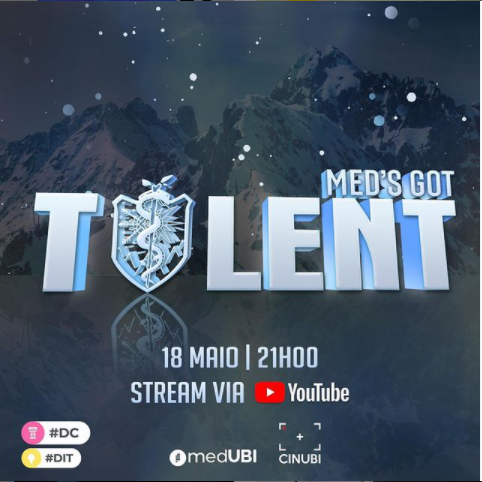 O evento decorreu em formato stream, no canal de Youtube do MedUBI. Imagem retirada das redes sociais do MedUBI.