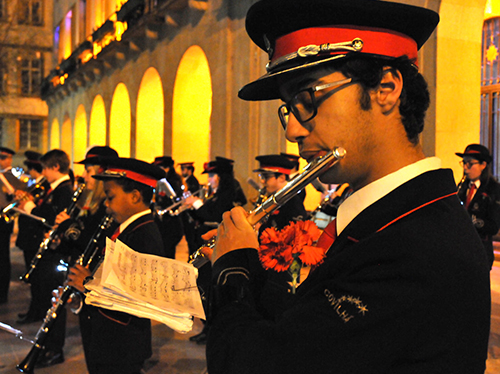 Banda da Covilhã, na Praça do Município