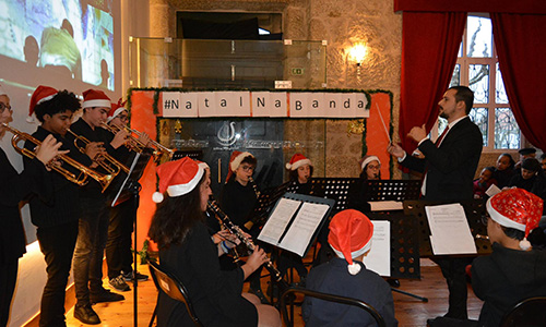 Primeiro recital teve lugar no grande auditório da Banda da Covilhã