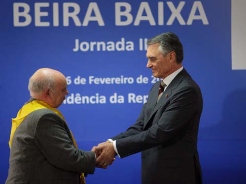 Passos Morgado foi um dos agraciados pelo Presidente da República (Foto da página oficial da Presidência)