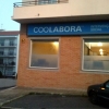 A sede da Coolabora está localizada na zona baixa da Covilhã, num discreto bairro residencial