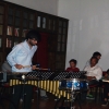 Vasco fazendeiro no recital de percussão