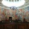 Sala de audiências do Tribunal da Covilhã onde foi realizado o concerto.
