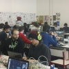 Jogadores da Lan Party em plena competição