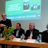 Jorge Torrão, António dos Santos Pereira, Carlos Miguel, Pedro Martins e João de Jesus Nunes durante a conferência "Desporto, um património comum".