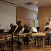 Grupo de percussão atuou naFaculdade de Engenharia da UBI