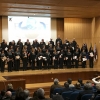 El Orfeão da Covilhã durante el homenaje a los maestros