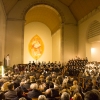 Igreja de S. Tiago encheu para o concerto de dia 9, cenário que se repetiu no dia seguinte em Lisboa
