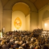 Igreja de S. Tiago encheu para o concerto de dia 9, cenário que se repetiu no dia seguinte em Lisboa